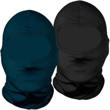 Imagem de Kit 2 Balaclavas fechadas balaclava touca toca ninja UV50+ - EX311, 1-