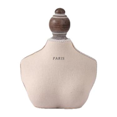 Imagem de Vaveren Expositor de joias, busto, colar, manequim, pingente, suporte, organizador, para aniversário, festa de mãe, exposição, comércio, 18x22cm