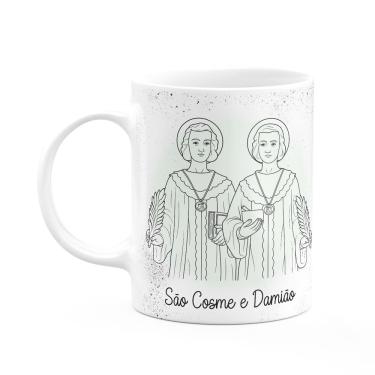 Imagem de Caneca Religiosa Orações - São Cosme e Damião