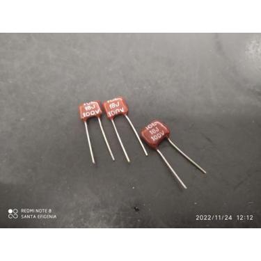 Imagem de 10x Capacitor Mica Prata 18pf/100v 5% Cm1 Icl