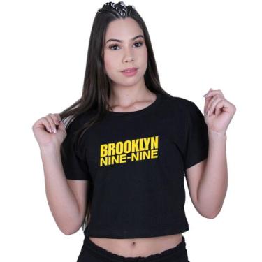 Imagem de Blusinha Cropped Algodão Brooklyn Nine Nine - Lafre, Preto, GG