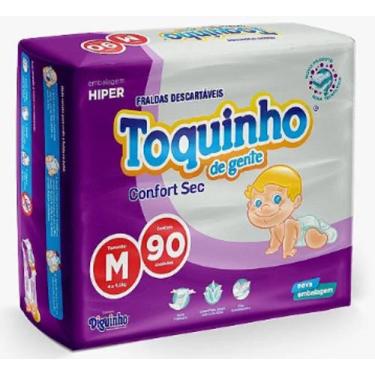 Imagem de FraldaToquinho Confort Sec hiper (Dia & Noite) Tam M - ATACADO BARATO 