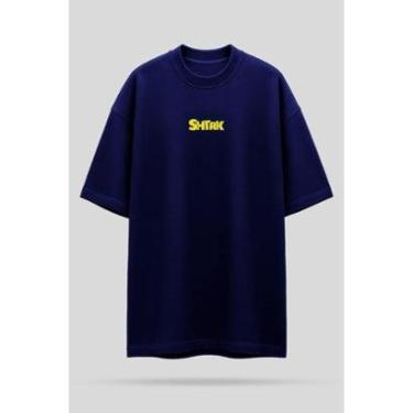 Imagem de Camiseta Oversized Shatark Toy Story - Azul Marinho-Masculino