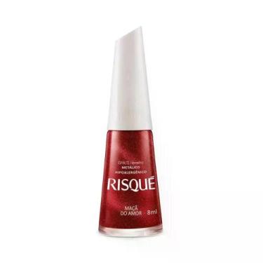 Imagem de Esmalte Metálico Maçã do Amor Risqué 8Ml - Risque