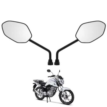 Imagem de Retrovisor Espelho Cg Titan Fan 125 150 160 2010 2011 2012 2012 2014 2015 2016 Modelo Honda