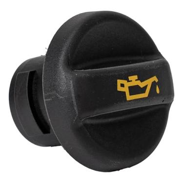 Imagem de Rldym Tampa de enchimento de óleo do motor 11127572848 compatível com 2007 2008 2009 2010 2011 2012 Mini Cooper 1.6L R55 R56 R57 R58 R59 Tampa do plugue de enchimento de óleo 11-12-7-572-872-8 48