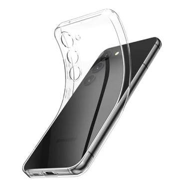 Imagem de Capa Capinha Compatível Samsung Galaxy S24 silicone Aveludada Ultra Fina e Resistencia Premium (Transparente)