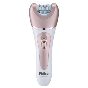 Imagem de Depilador Philco 4W Rosa Bivolt 36 Pinças Resistente à Água 2 Velocidades Sem Fio