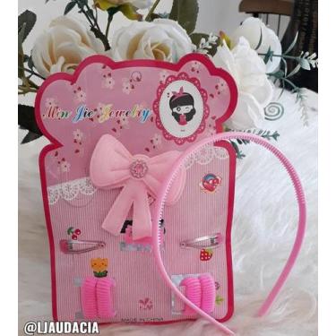 Imagem de Kit acessórios de cabelo infantil - Smile
