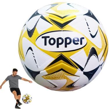 Imagem de Bola Futsal Slick Colorful Quadra Futebol Resistente Oferta - Topper