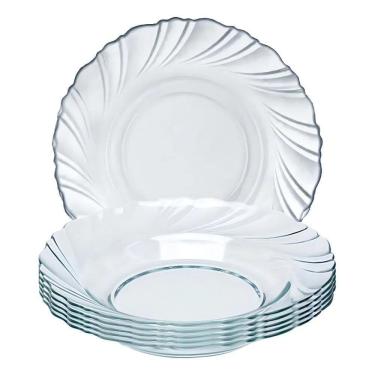 Imagem de 2X Jogo De 6 Pratos Fundos Palaci 22Cm Restaurante Jantar Co