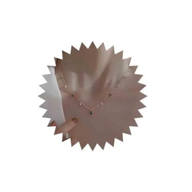 Imagem de Aneneiceera Colar vintage com pingente de esmeralda, verde, esmeralda, esmeralda, quadrado, dourado, zircônia cúbica, colar de cristal, joia para mulheres, Metal