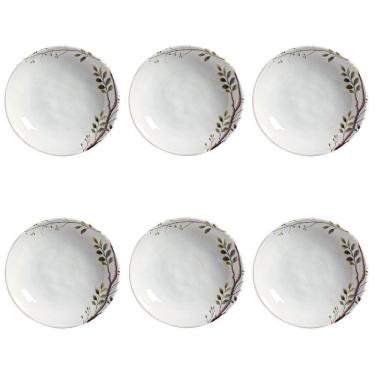 Imagem de Conjunto De Pratos Fundos 06 Peças Bio Birdy Porto Brasil