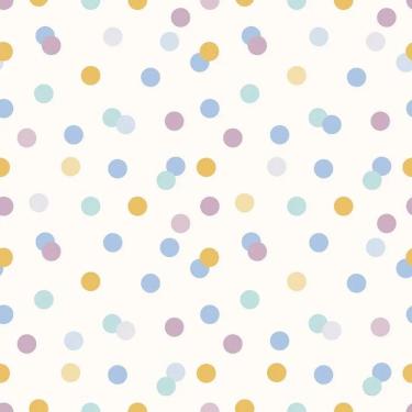 Imagem de Papel De Parede Revoada Confete Lilás 4408