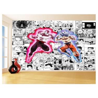 Imagem de Papel De Parede 3D Dragon Ball Goku Jiren Anime 3,5M Dbz677 - Você Dec