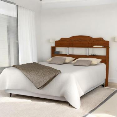 Imagem de Cabeceira Com Prateleira Estrela Solteiro Cinamomo E Off