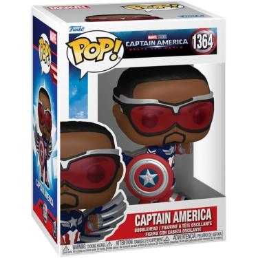 Imagem de Boneco Funko Pop Capitão América (Sam Wilson)  - Candide