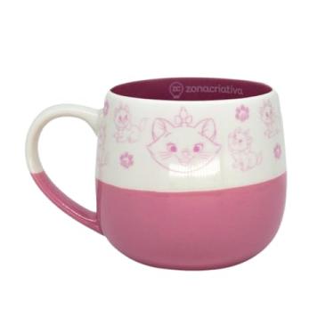 Imagem de Zona Criativa – Caneca Maggie 400ml Marie | Cerâmica Resistente – Formato Arredondado - Ideal para Café, Chá e Suco - Tamanho Ideal Para Bons Goles - Perfeito Para Presentear