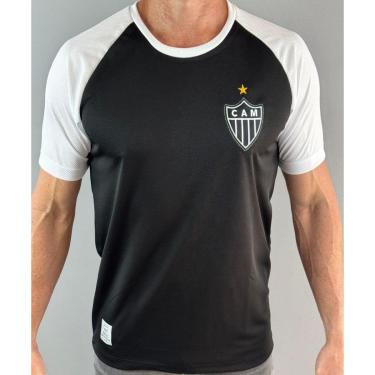 Imagem de Camisa Atlético Mineiro Basic Preto Oficial Licenciada-Unissex
