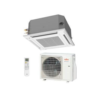 Imagem de Ar Condicionado Split Cassete Inverter R-32 Fujitsu 18000 Btus Quente/frio  Monofásico AUBH18KVBA