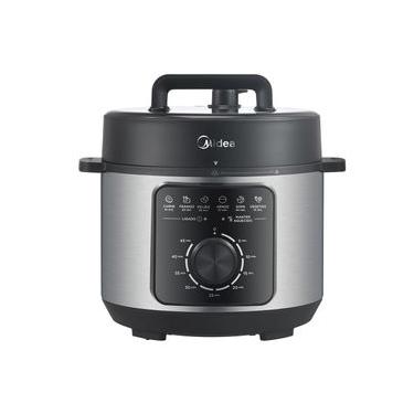 Imagem de Panela de Pressão Elétrica Midea 4 Litros Preto e Inox - PPM4
