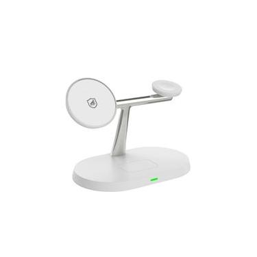 Imagem de Carregador Wireless Dock 3 em 1 - Branco - Gshield