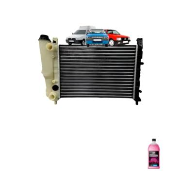 Imagem de Kit Radiador Uno 1.0 88>96 + Aditivo Radiador Orbi Química Rosa 1L