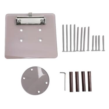 Imagem de Keenso Suporte do Scorecard do Carrinho de Golfe, Suporte Acrílico do Scorecard do Volante do Carrinho de Golfe de 5mm Nenhumas Ferramentas Necessárias Projeto Carregado Mola