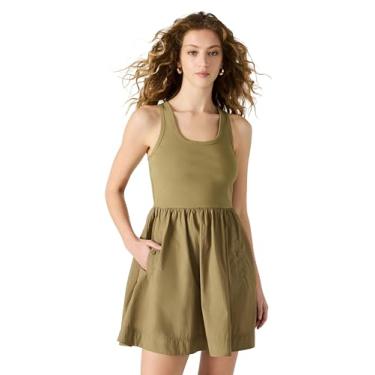 Imagem de Steve Madden Vestido feminino Tottenham, Verde-oliva, PP