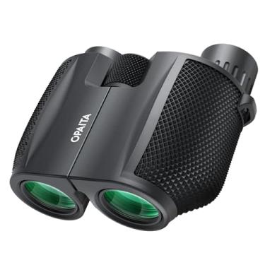 Imagem de Opaita Binóculos compactos 10 x 25 para adultos - binóculos de alta potência para observação de pássaros - Binóculo de longo alcance para caça, caminhadas, viagens