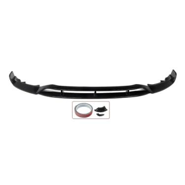 Imagem de Kit de carroceria Magickit compatível com BMW X5 F15 M Sport 2013-2018, com spoiler dianteiro, divisor de lábio e canards em ABS.(Glossly Black)