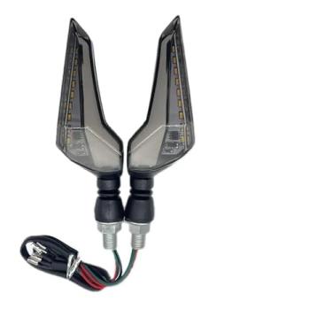 Imagem de Par De Pisca Seta Sequencial Para Moto Led Branco Âmbar