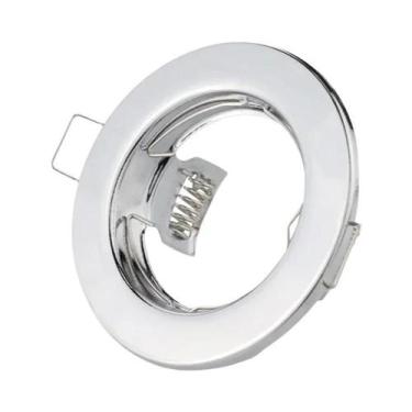 Imagem de 6 pçs recesso downlight quadro led luminárias de teto downlight gu10 m