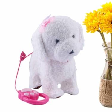 Imagem de Cão Robô Brinquedo | Kit Interativo de Pet com Controlo Remoto e Caminhada,Animal de Estimação Animado que Canta e Late | Para Meninos Meninas Família Brincar em Interior Presente Natal Aniversário