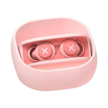 Imagem de SIWOTED Tampões de ouvido com cancelamento de redução de ruído Silicone Tampão de ouvido reutilizável para dormir com caixa de armazenamento (Rosa)