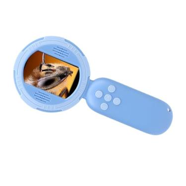 Imagem de Asixxsix Microscópio Digital Infantil, Microscópio Portátil Com Ampliação de 2MP 100X Com Tela IPS de 2 Polegadas e 8 Luzes LED, Brinquedo Educacional Portátil para Meninos e Meninas de