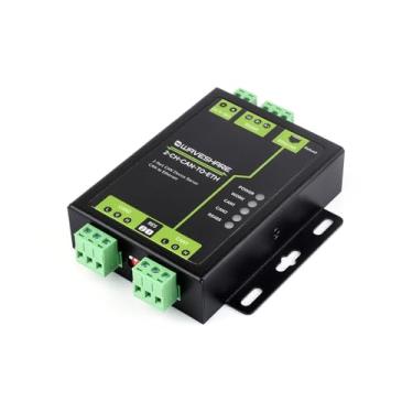 Imagem de Industrial-grade dual CAN to Ethernet server Two-channel CAN + RS485 + Ethernet port