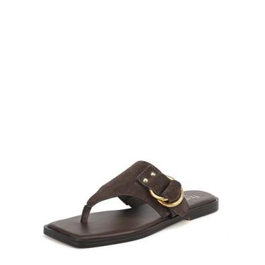 Imagem de Franco Sarto Mavie feminina, Camurça marrom escuro Umber, 41