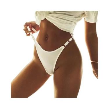 Imagem de Calcinha Sexy De Cintura Baixa Zebra Flower Para Mulheres, G String Se
