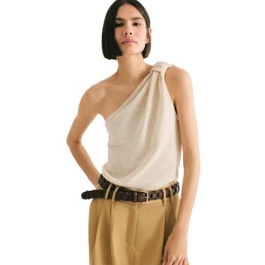 Imagem de Blusa Hering Feminina Ombro Só Texturizada-Feminino