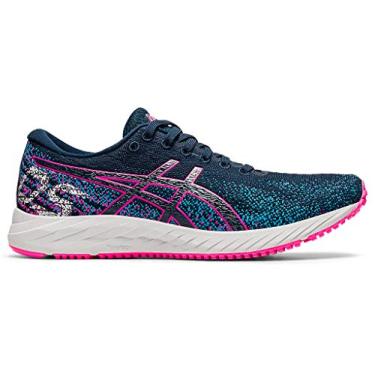 Imagem de ASICS Women's Gel-DS Trainer 26 Running Shoes, 5M, French Blue/HOT Pink