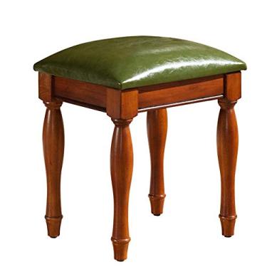 Imagem de Banqueta de piano macio de luxo para penteadeira de couro PU banco de piano guzheng tambor manicure cadeira piano teclado banco (grün 38 x 31,8 x 42 cm), grün-38 x 31,8 x 42 cm, grün-38 x 31,8 x 42 cm