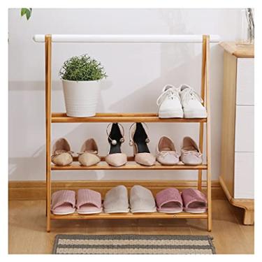 Imagem de U5GAAALPPQ9 Sapateira para armazenamento de sapatos, prateleira de sapatos doméstica, multicamadas, organizador de sapatos, sala de estar, quarto, corredor, sapateira, 62 × 24 × 73 cm, sapateira