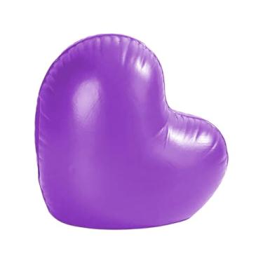 Imagem de predolo Porta-lenços em formato de coração, organizador de guardanapos, porta-lenços de papel criativo e moderno, caixa para toalhas de papel para, Roxo