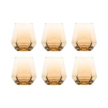 Imagem de Conjunto De Copos De Whisky Luxuosos De 320ml, 6 Peças, Copos De Bebid