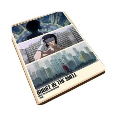 Imagem de Pôster De Anime Ghost in the Shell, Adesivo De Papel À Prova D'água, D