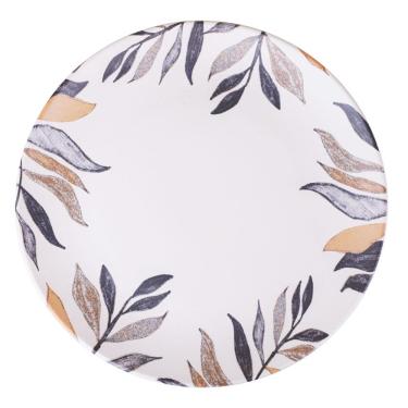 Imagem de Prato Raso de Cerâmica 27,5cm Amarilla Porto Brasil Coup