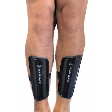 Imagem de Caneleira plástica Triatleta para futebol WA Infantil-Unissex