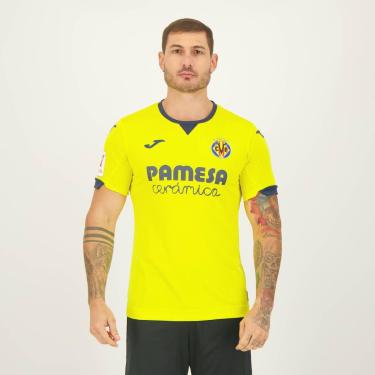 Imagem de Camisa Villarreal Home 23/24 s/n° Torcedor Joma Masculina-Masculino