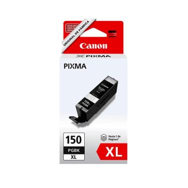 Imagem de Cartucho Canon Preto - PGI-150 XL - Impressoras iP7210 / iP8710 / iX6810 / MG5410 / MG5510 / MG5610